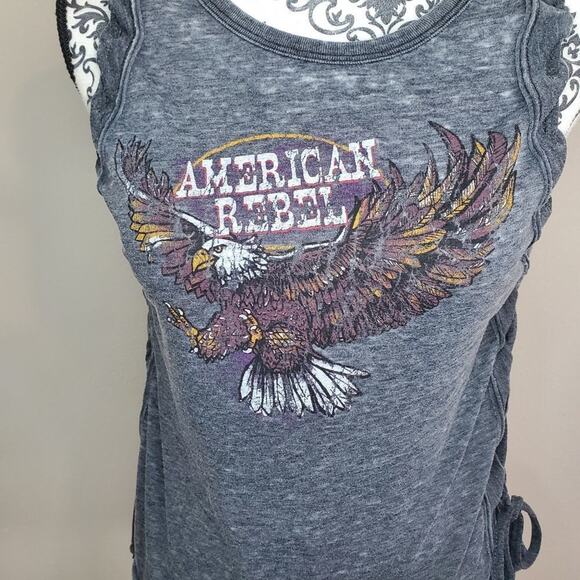 IOC by icons small junior women's tie tank top - Picture 2 of 9